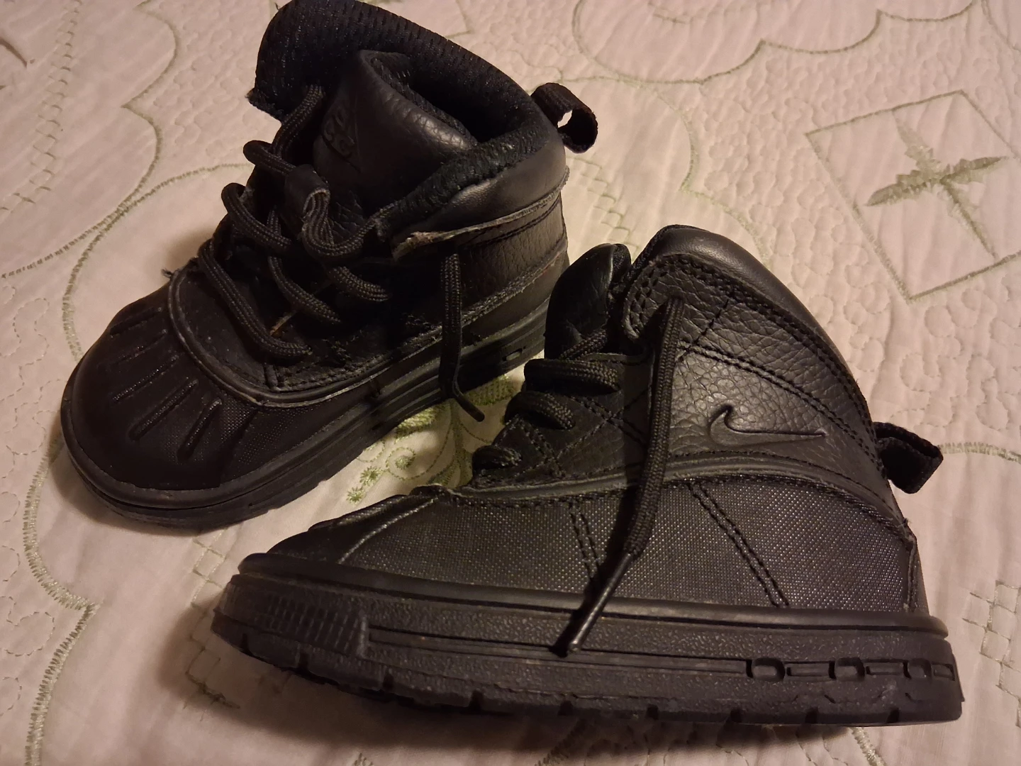 Nike Toddler Black Winter Boots Size 5.5C - photo 3