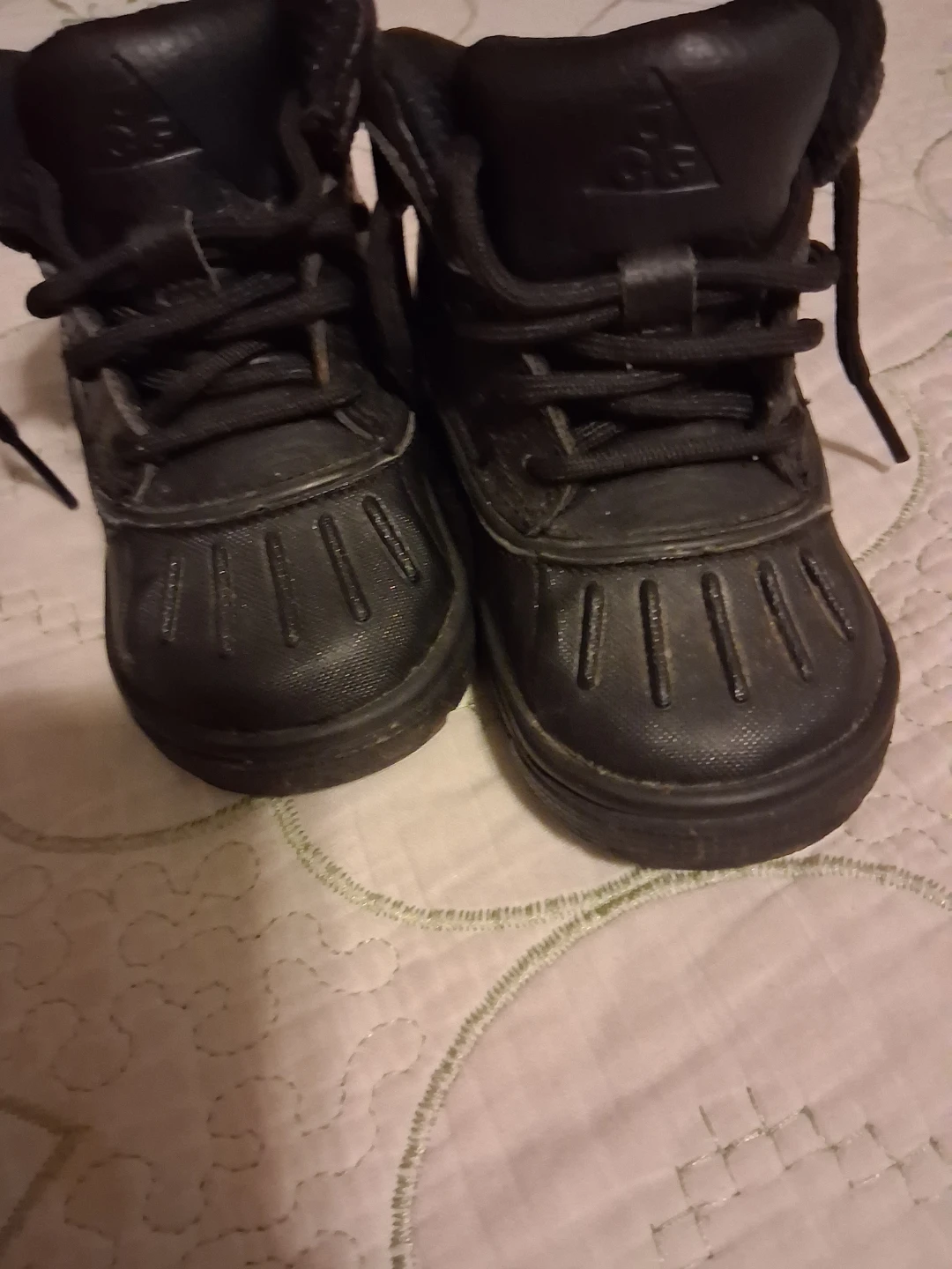 Nike Toddler Black Winter Boots Size 5.5C - photo 4