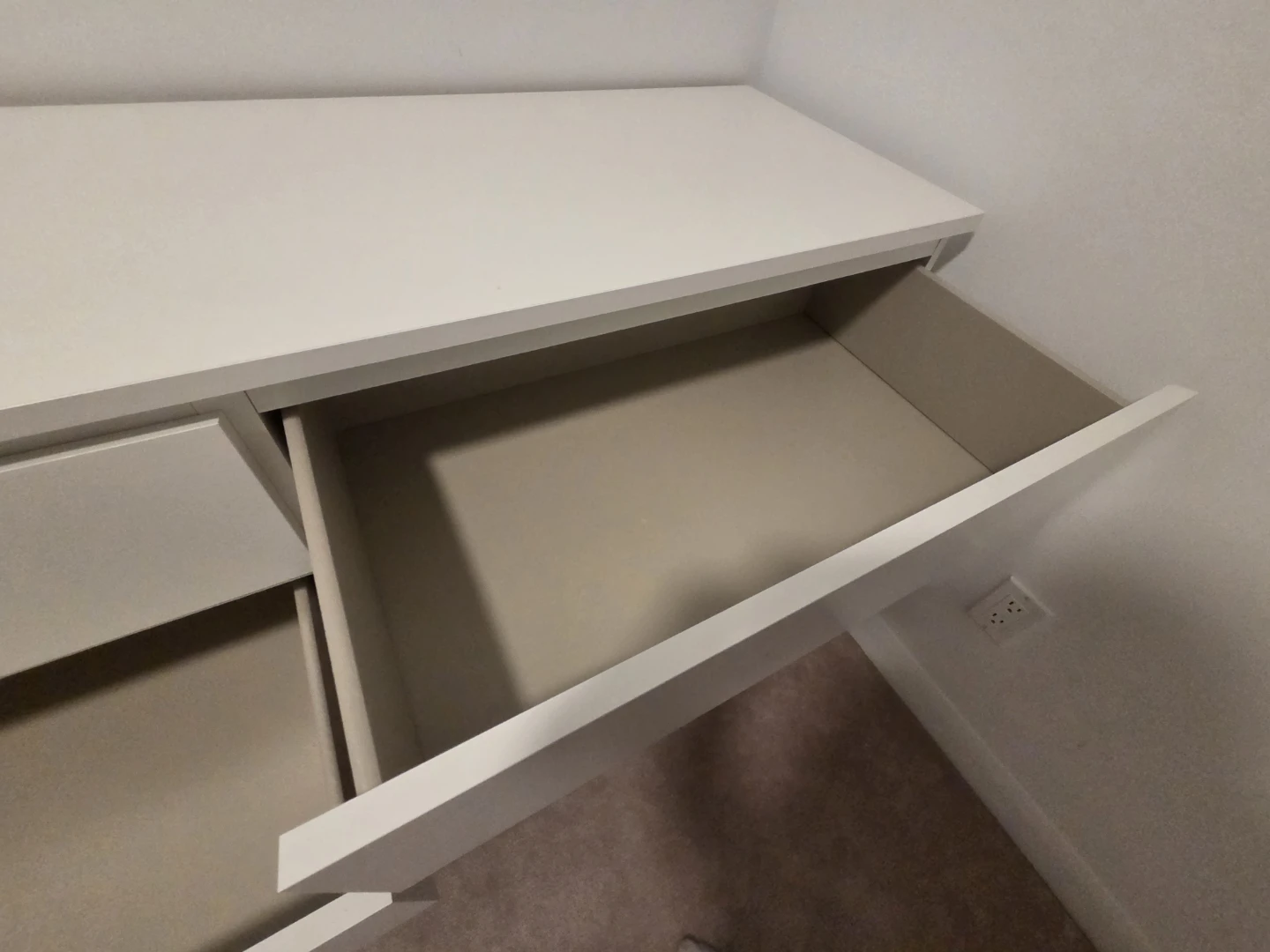 IKEA Malm 6-Drawer Dresser, White - photo 3