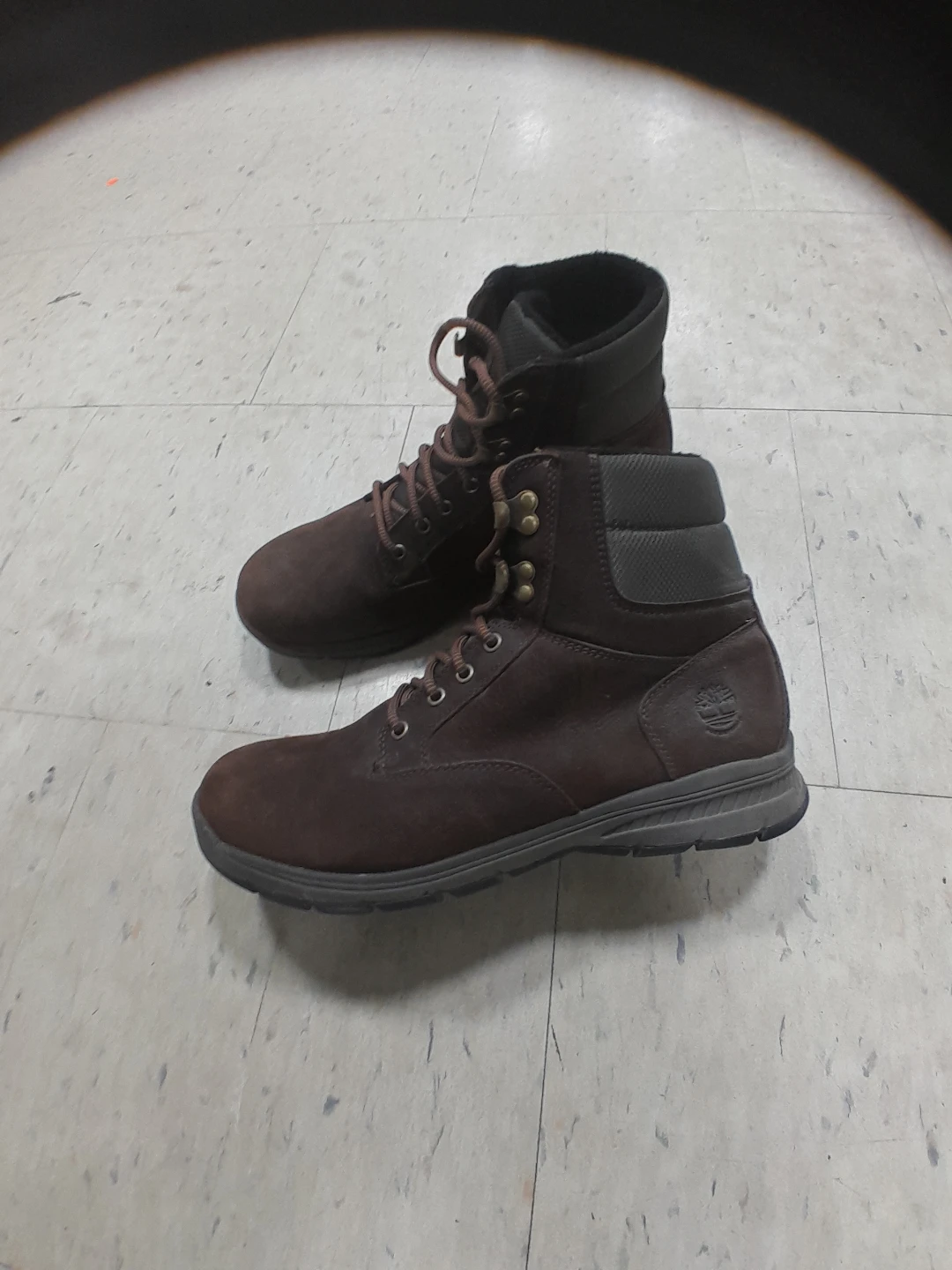 Timberland Brown Leather Boots Original Size 10 - photo 4