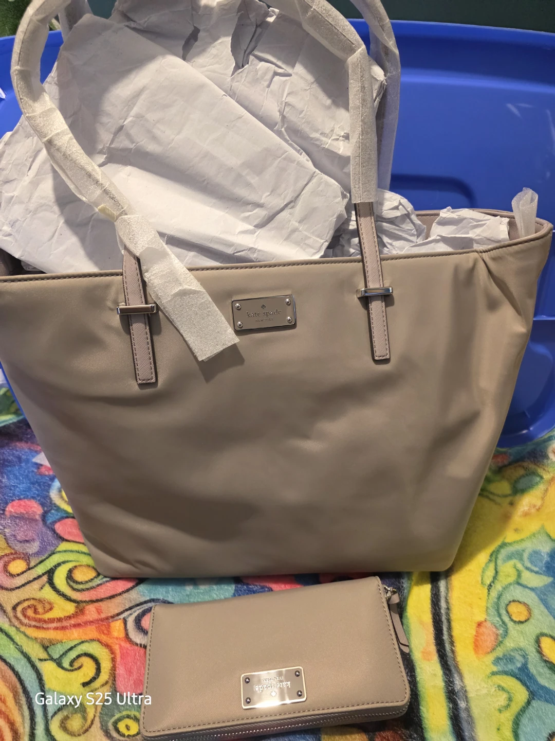 Kate Spade Tote Bag and Wallet Set