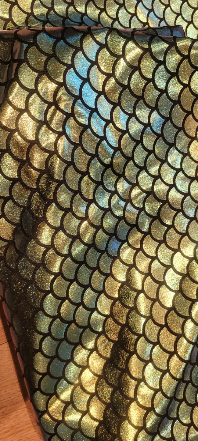 Iridescent Mermaid fabric - photo 3