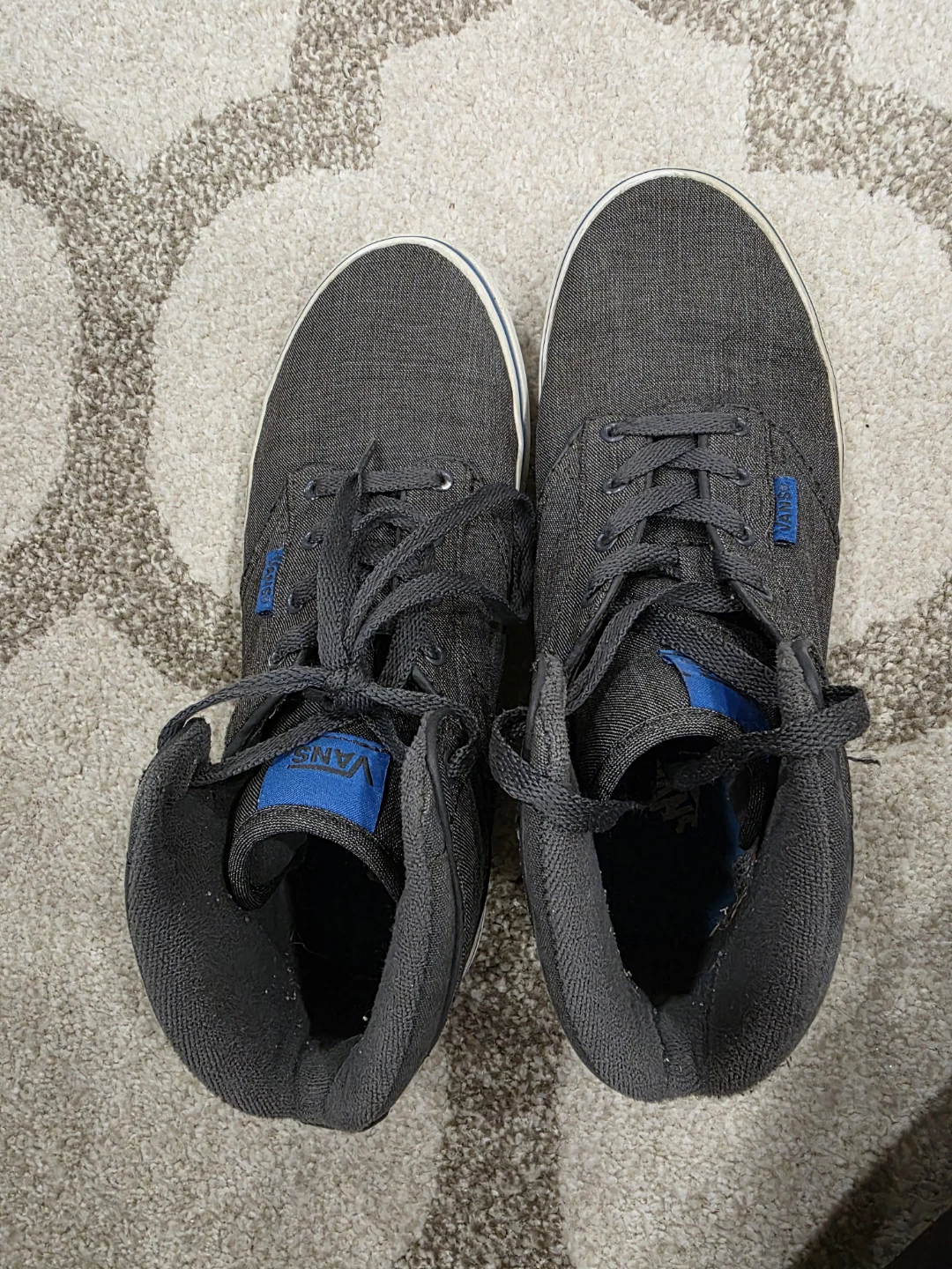Vans Youth High-Top Sneakers - Size 5 - photo 2
