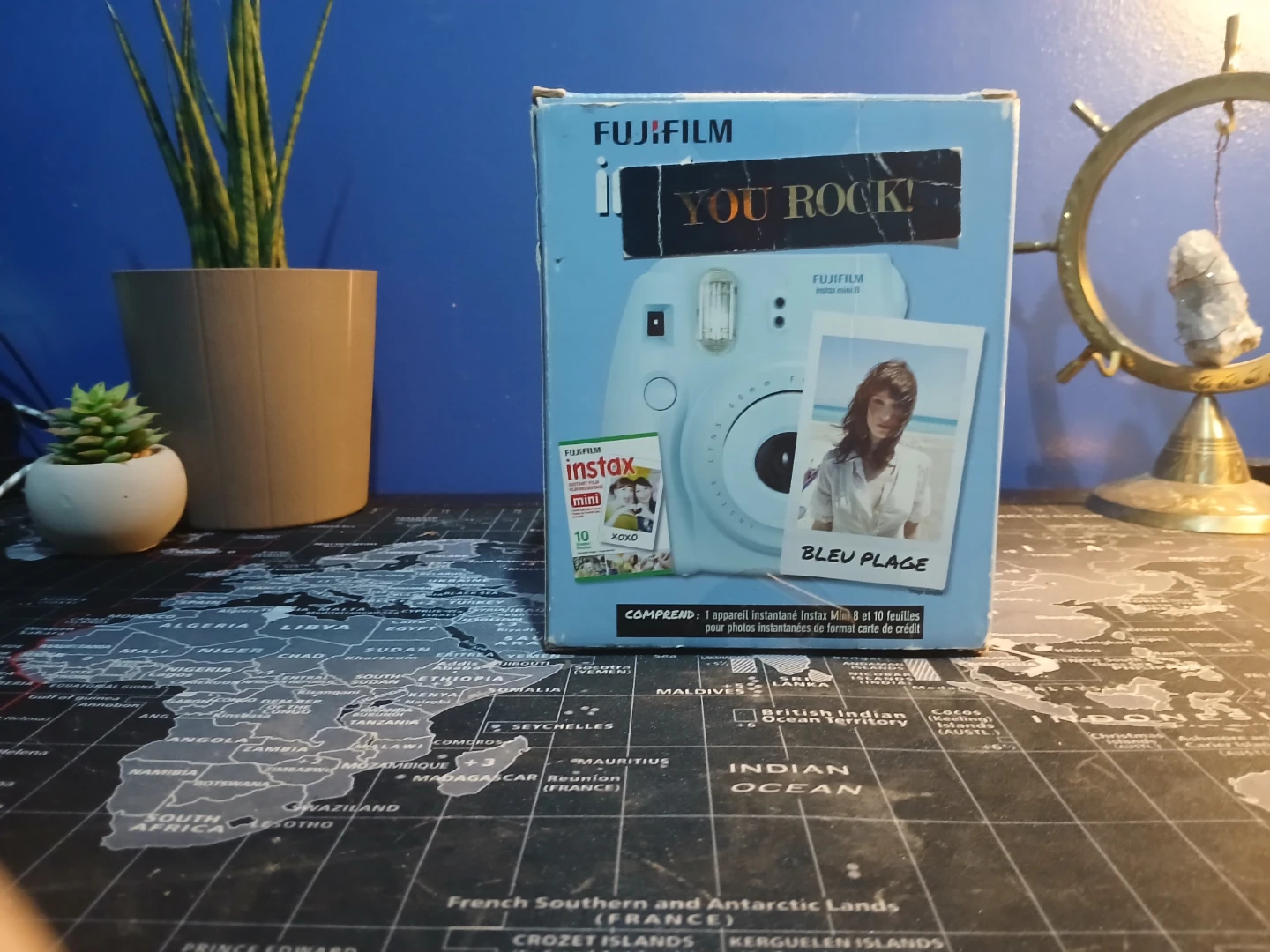 Fujifilm Instax Mini 8 Instant Camera - Light Blue