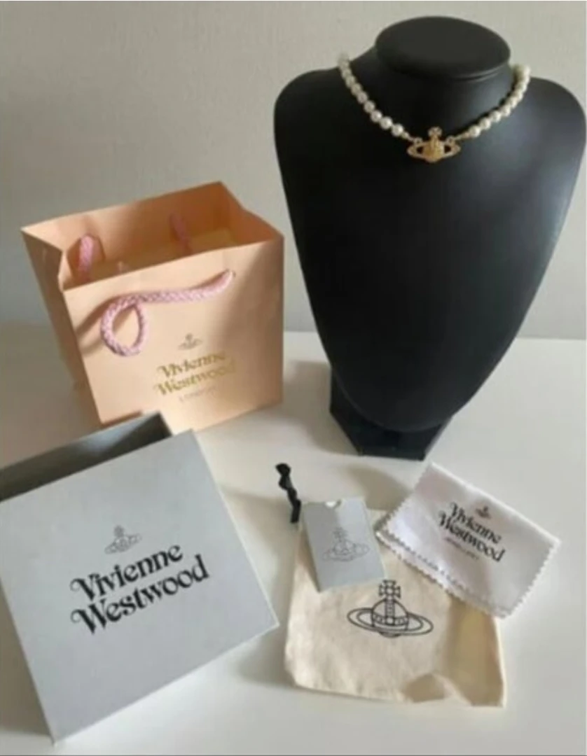 Vivienne Westwood Pearl Necklace with Orb Pendant - photo 5
