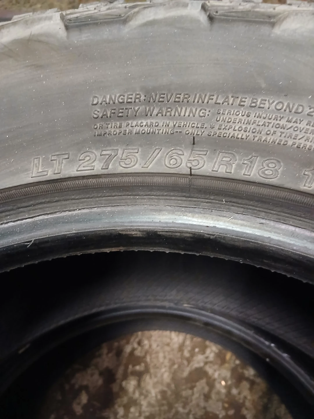 Yokohama Geolandar A/T G015 LT275/65R18 Tires - photo 3