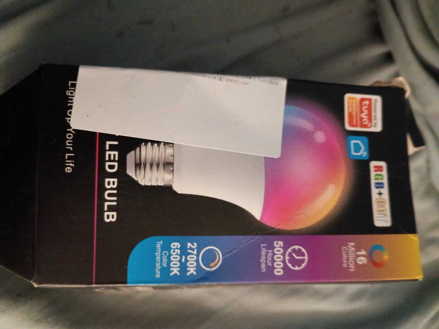 Smart LED Bulb - RGB, 16 Million Colors