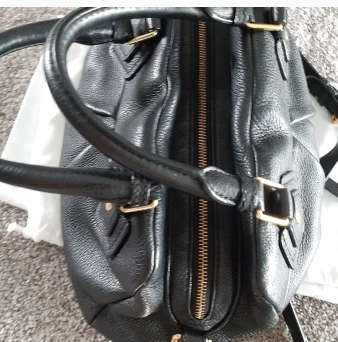Marc Jacobs Black Leather Satchel Handbag - photo 5