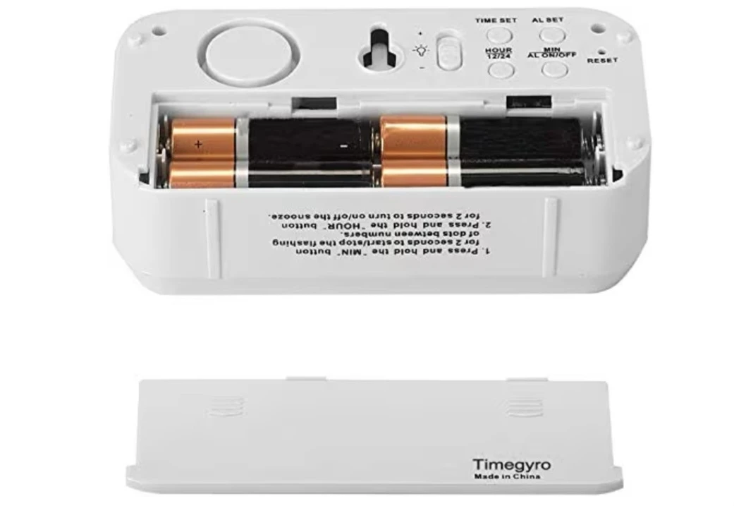 Timegyro Alarm Clock for Bedrooms, LED Digital Clock - photo 4