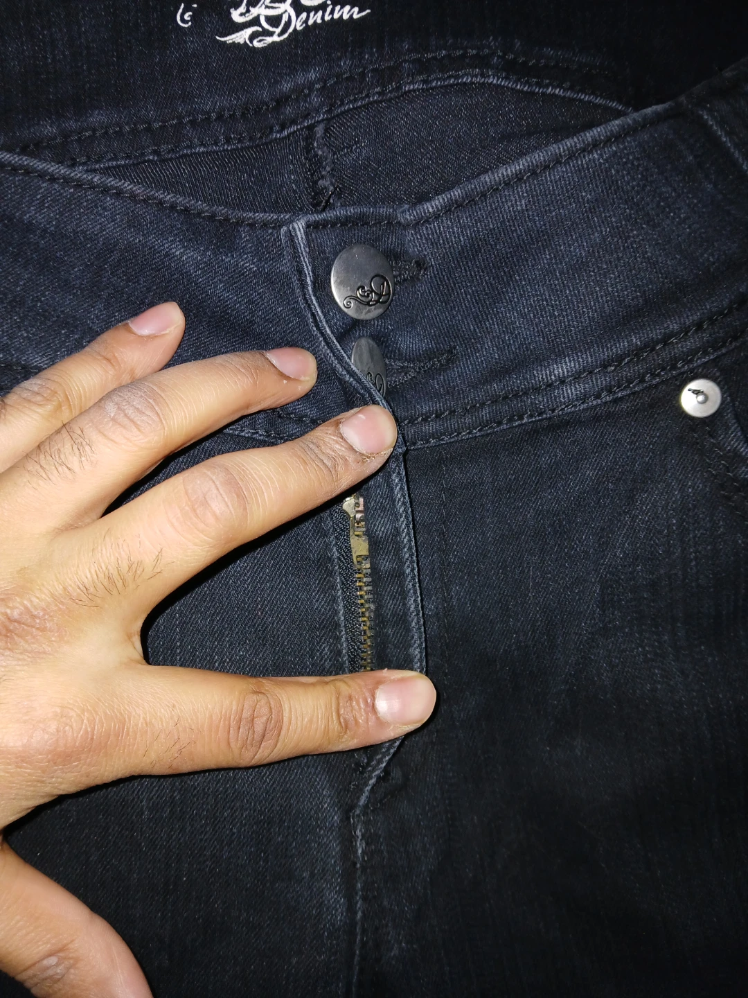 DD Denim Women's Black Flared Jeans - photo 3