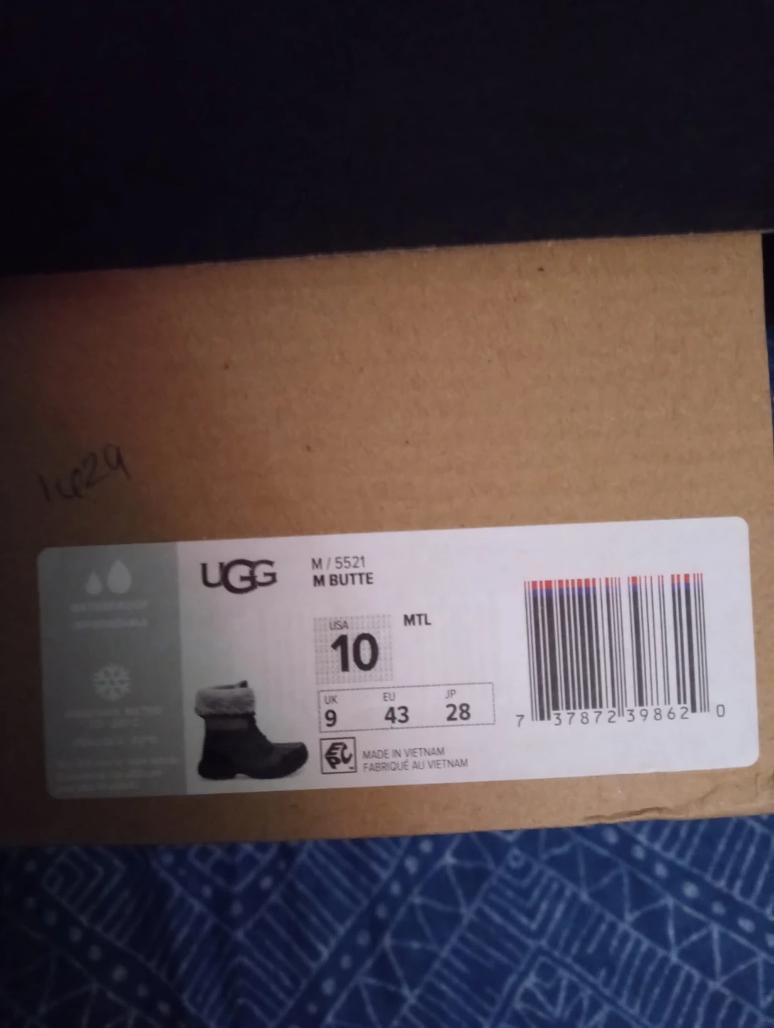 UGG M Butte MTL Boots - Men's Size 10 - photo 2