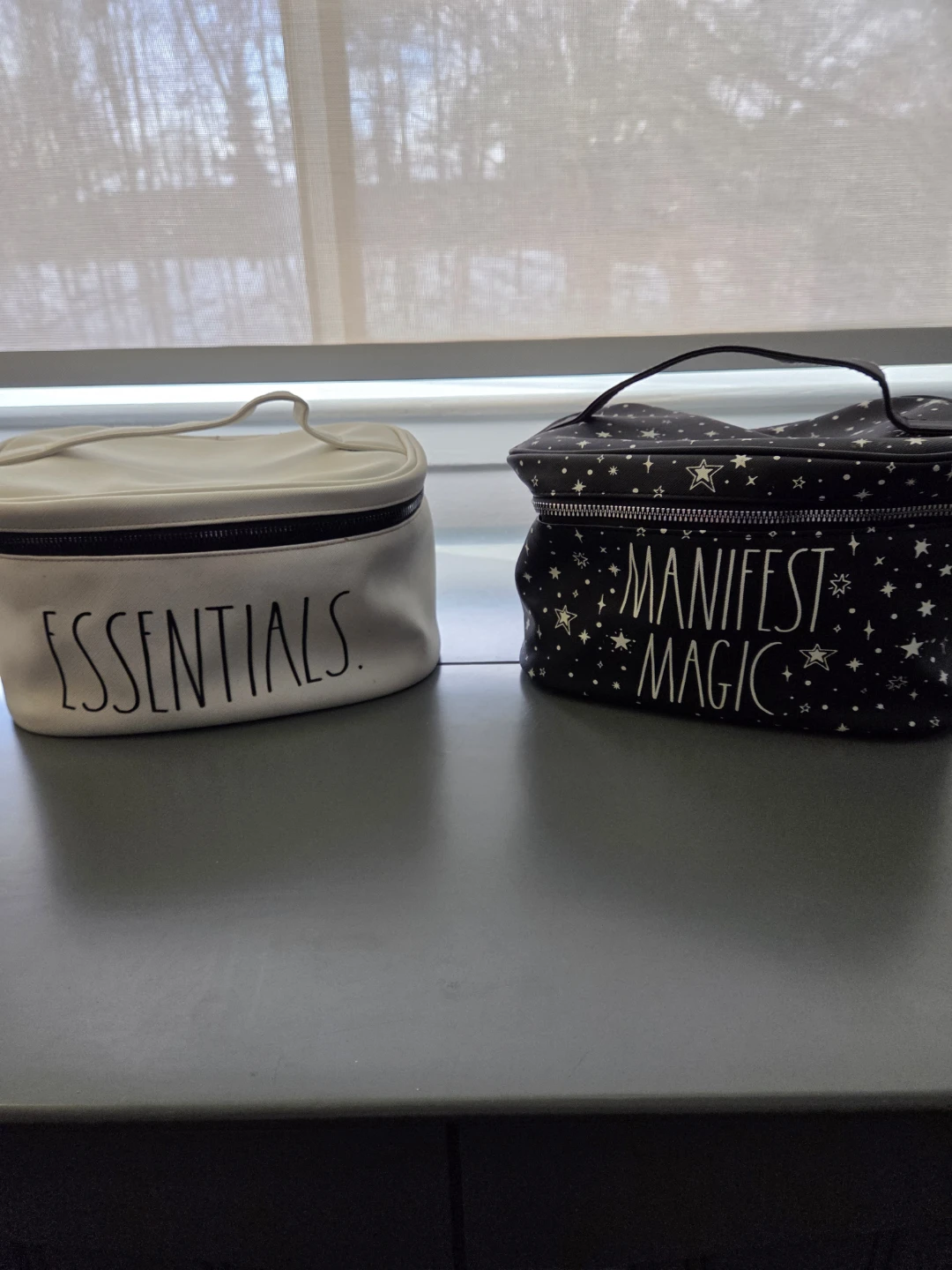 RAE DUNN Cosmetic Bag x 2
