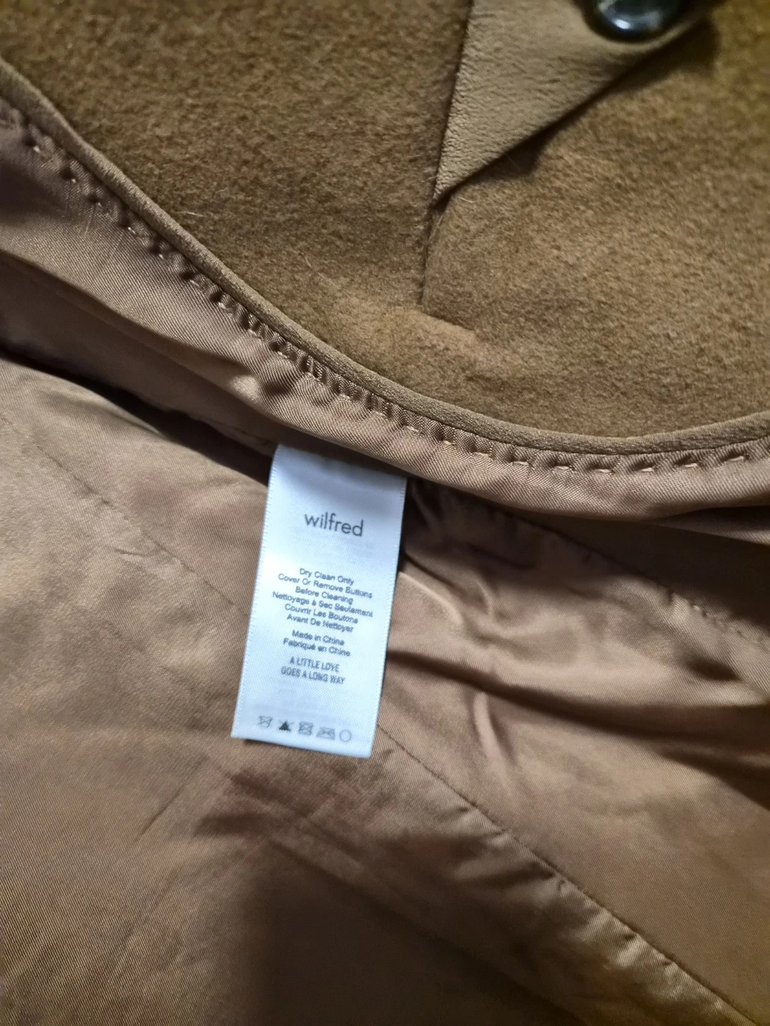 Wilfred The Cocoon - Wool & Cashmere Blend Coat - XXS - photo 4