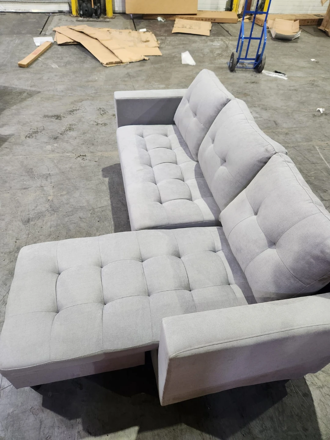 Light Grey Sectional Sofa