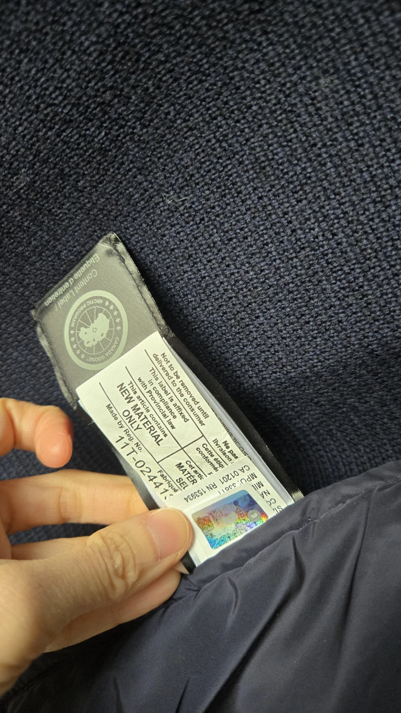 Authentic Canada Goose Hybridge Knit Jacket Ladies Small Size - photo 5