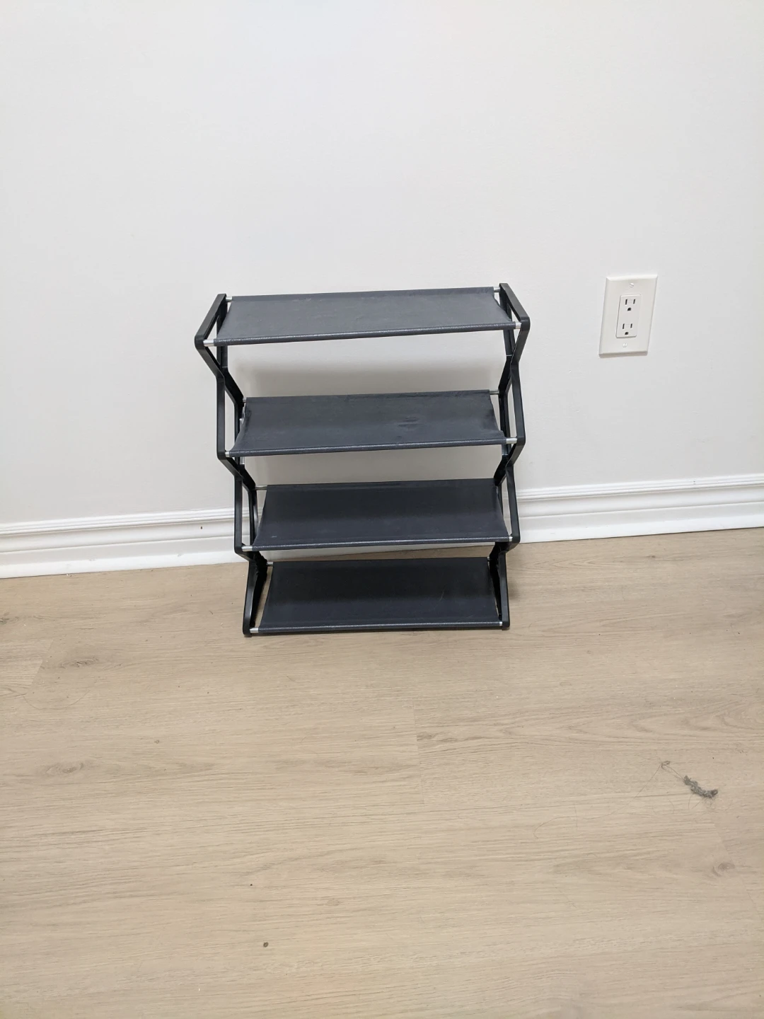 Small 4-Tier Black  Rack
