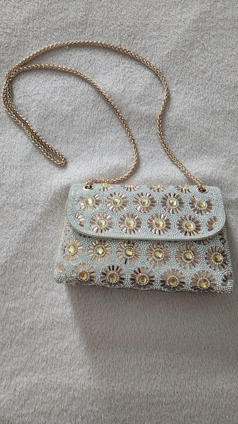ST.BAGRY Embellished Clutch Handbag