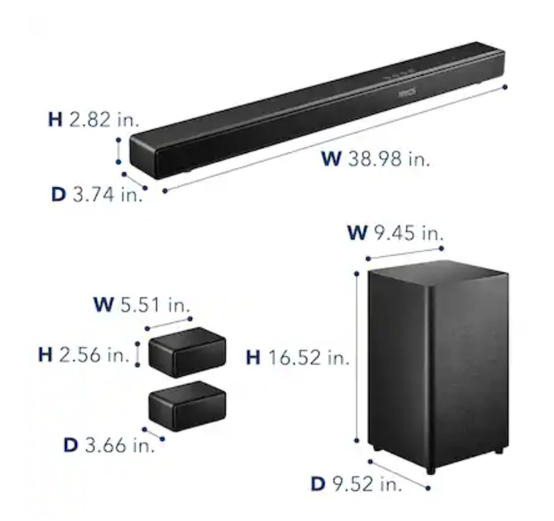 Insignia 5.1.2 Channel Soundbar System - photo 2
