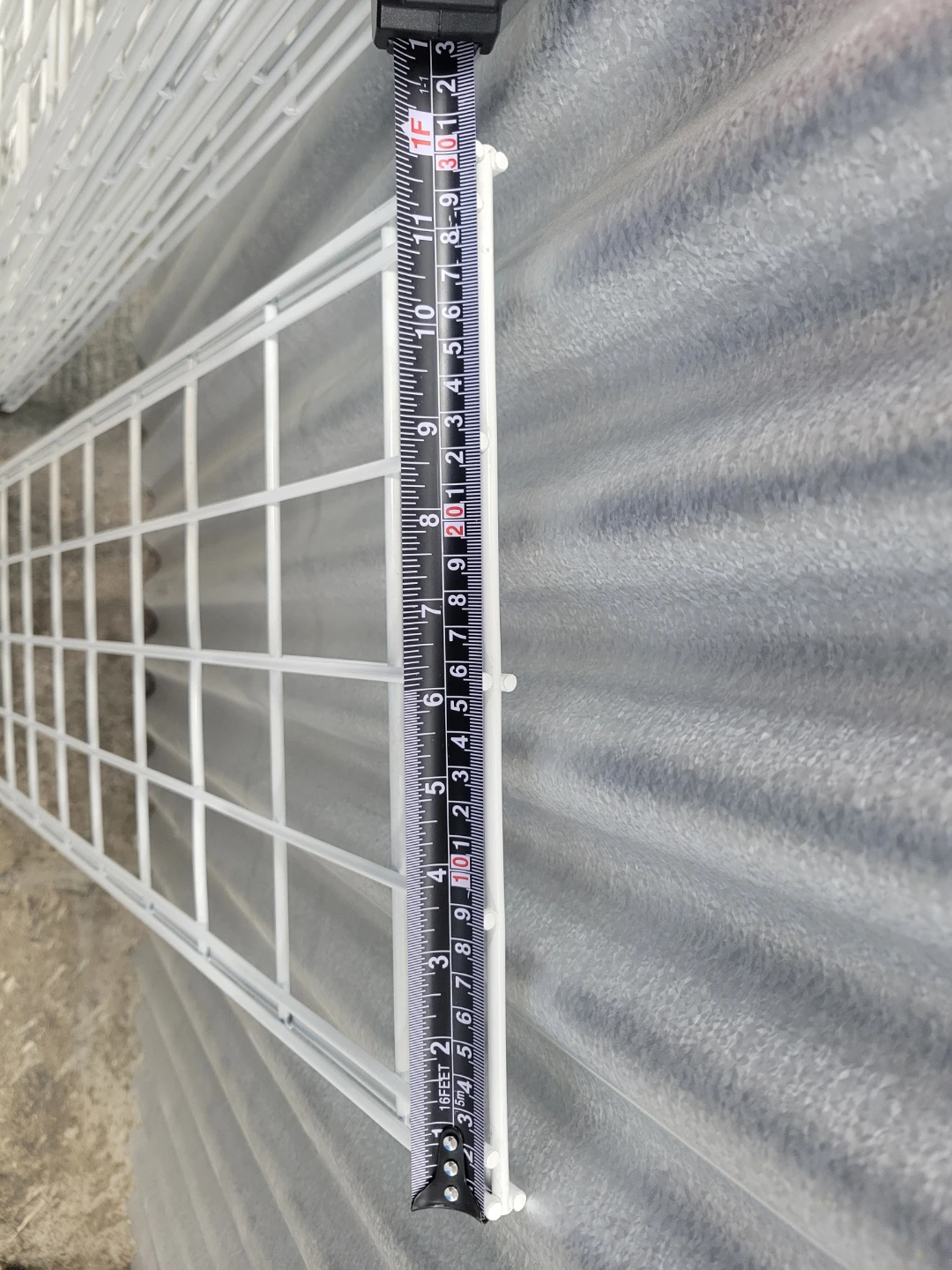White Wire Grid Panels - photo 2