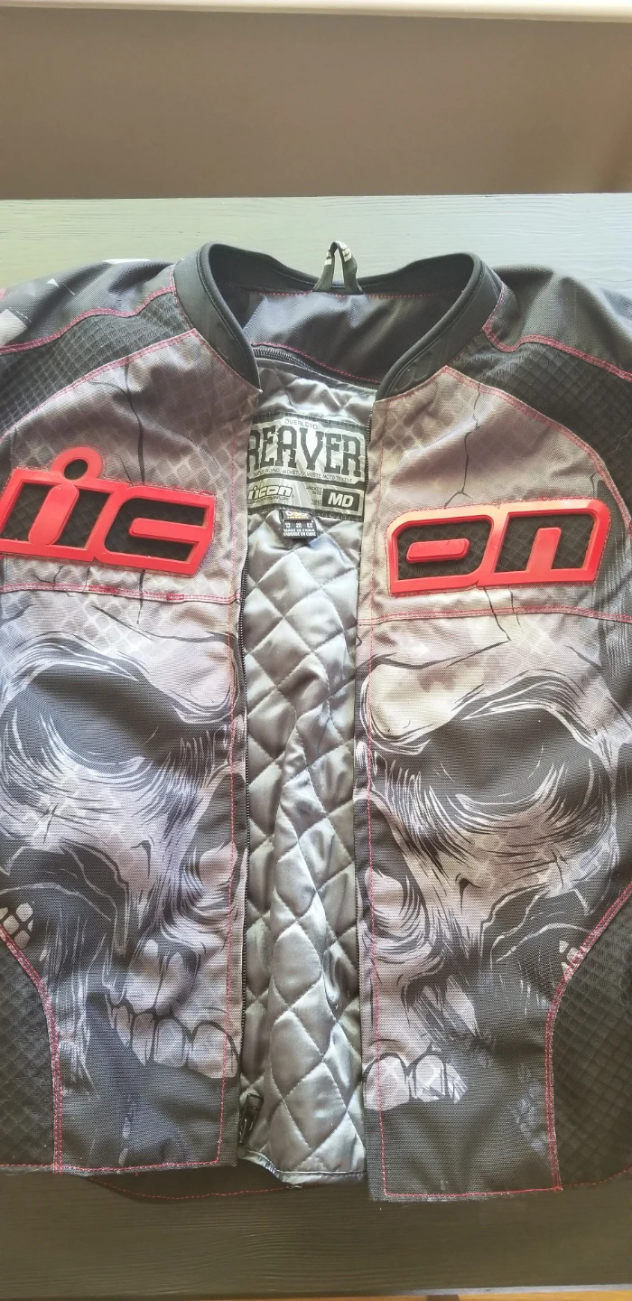 Icon Reaver Motorcycle Jacket - Size MD - photo 2