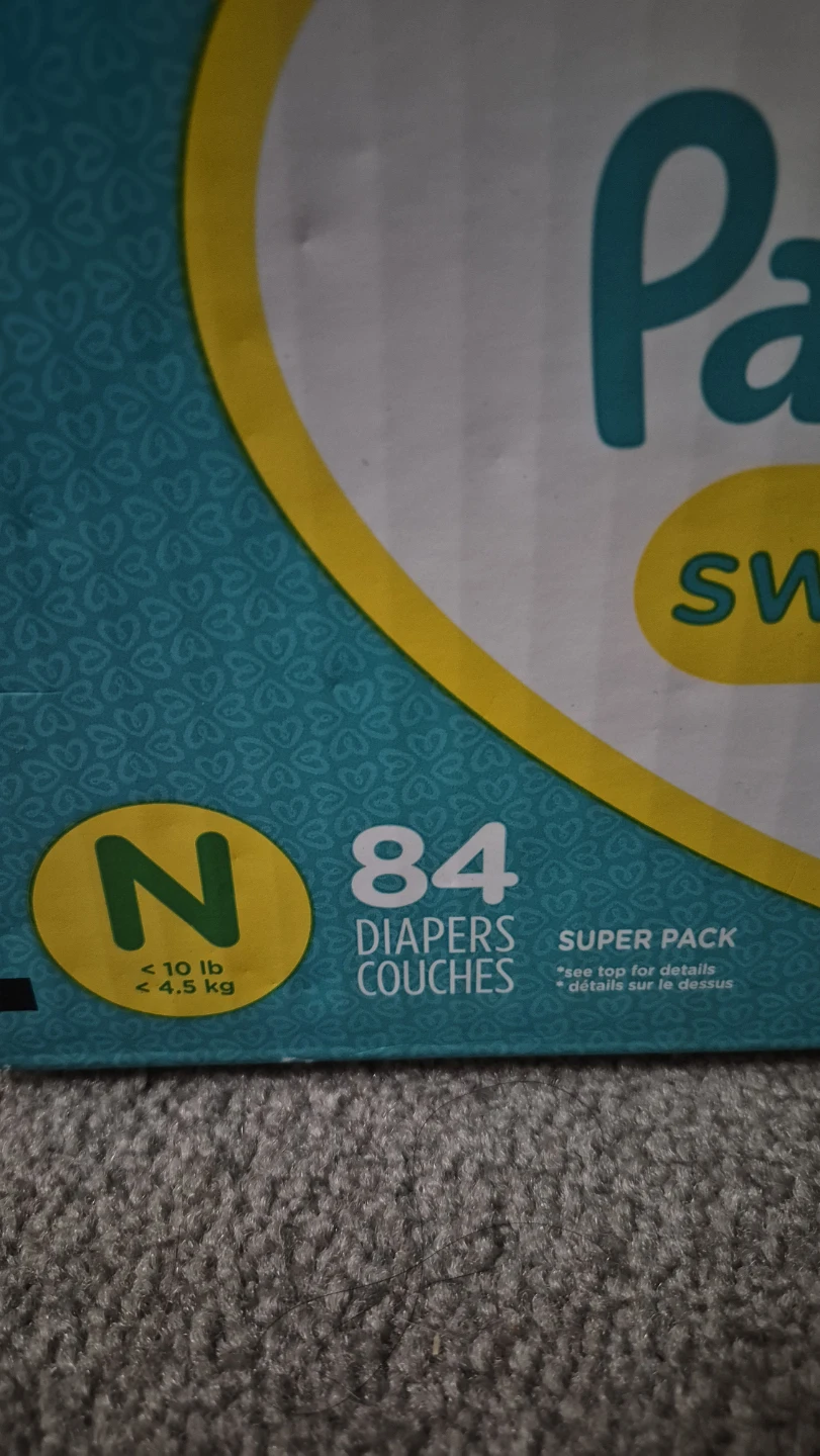Brand new! Newborn Pampers Swaddlers Diapers - photo 2