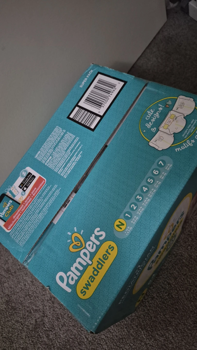 Brand new! Newborn Pampers Swaddlers Diapers - photo 3