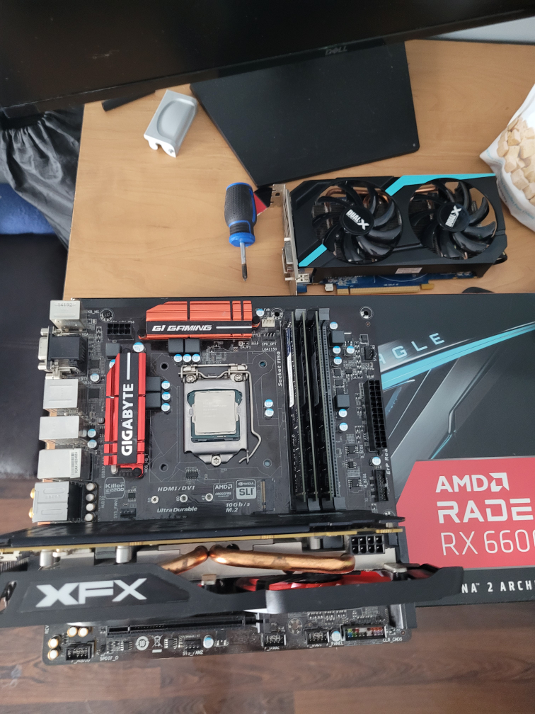 selling a cpu gpu and motherboard and ram combo - photo 2