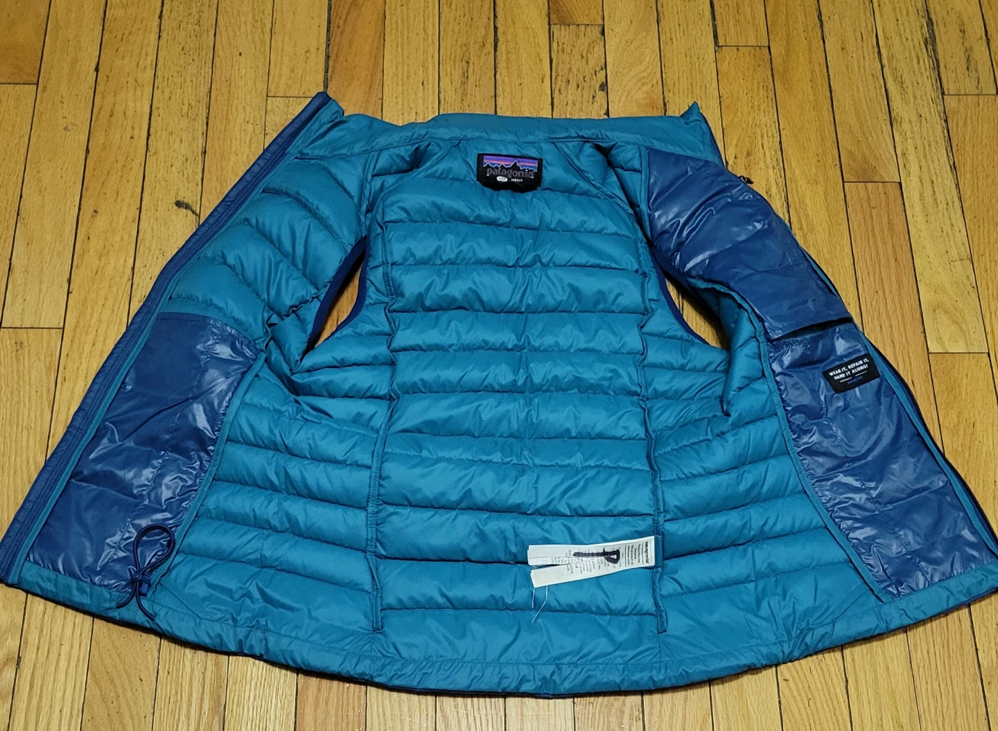 Patagonia Down Vest Blue Reversible size XXS - photo 2