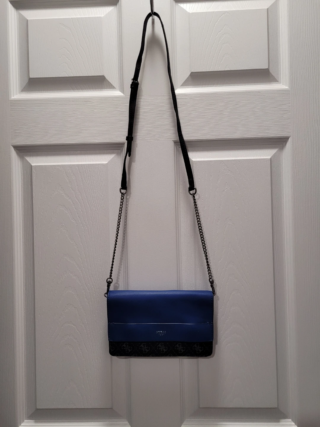Guess Blue & Black Crossbody Bag - photo 2