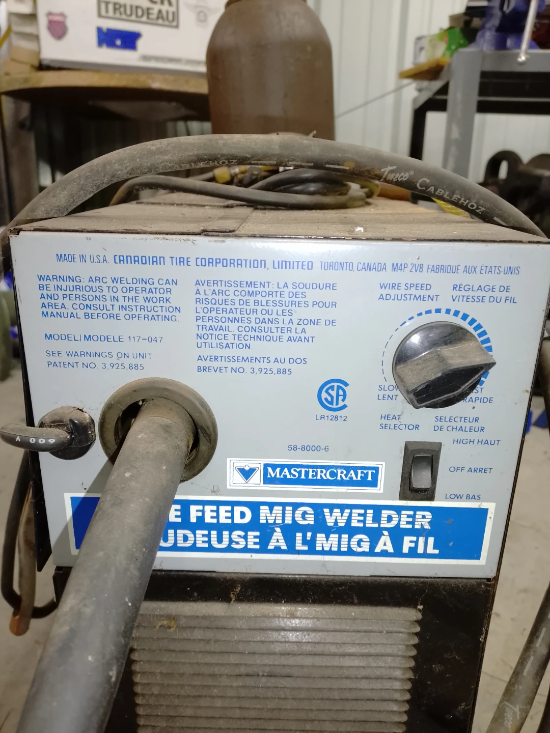 Mastercraft MIG Welder