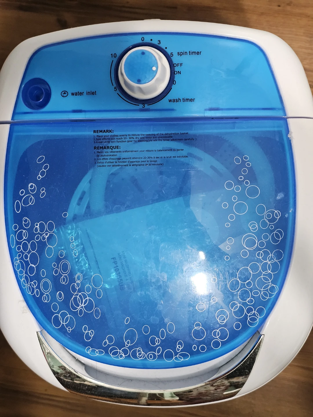 Portable Washing Machine with spinner - photo 3