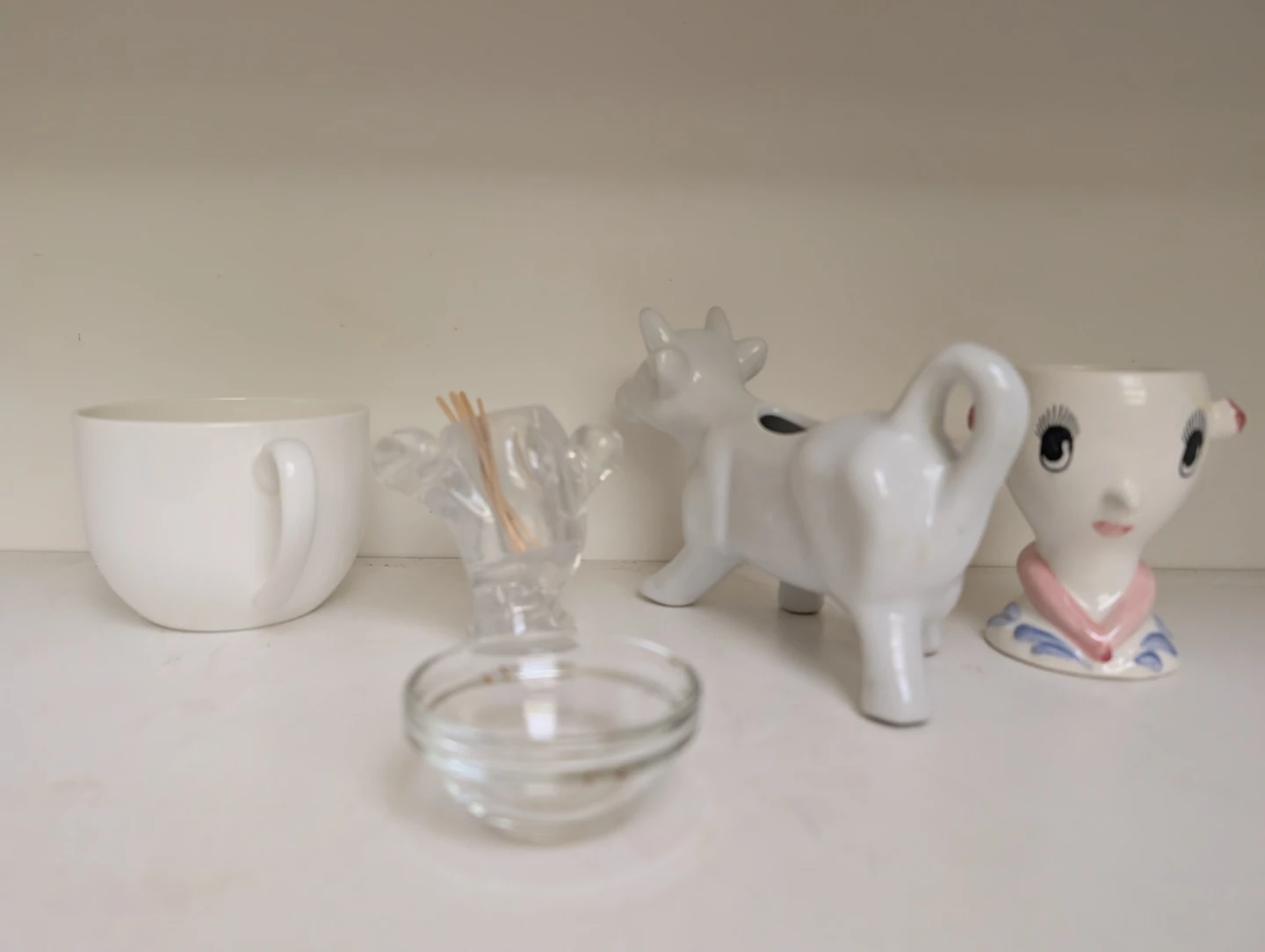 Assorted White Ceramic Kitchenware and Glassware - photo 2