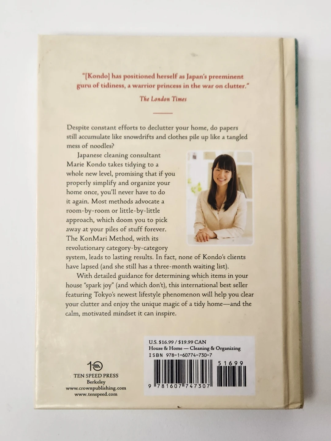 The Life Changing Magic Of Tidying Up Book - photo 3