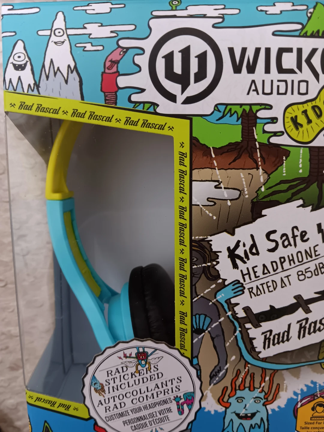Brand New, Colourful, Kids,Safe Haadphones from Wicked Radio!! - photo 2