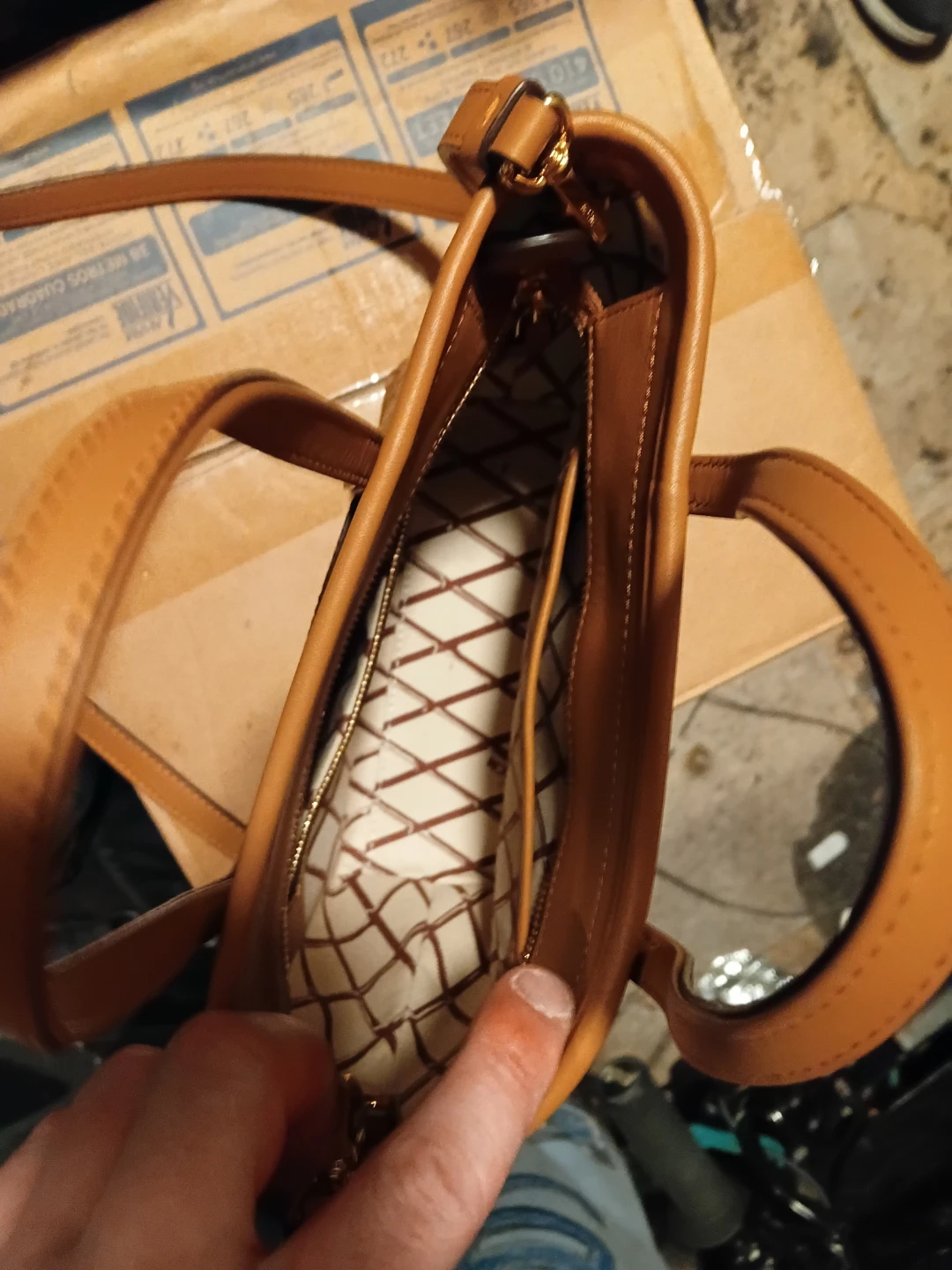MCM Brown Leather Tote Bag - photo 2