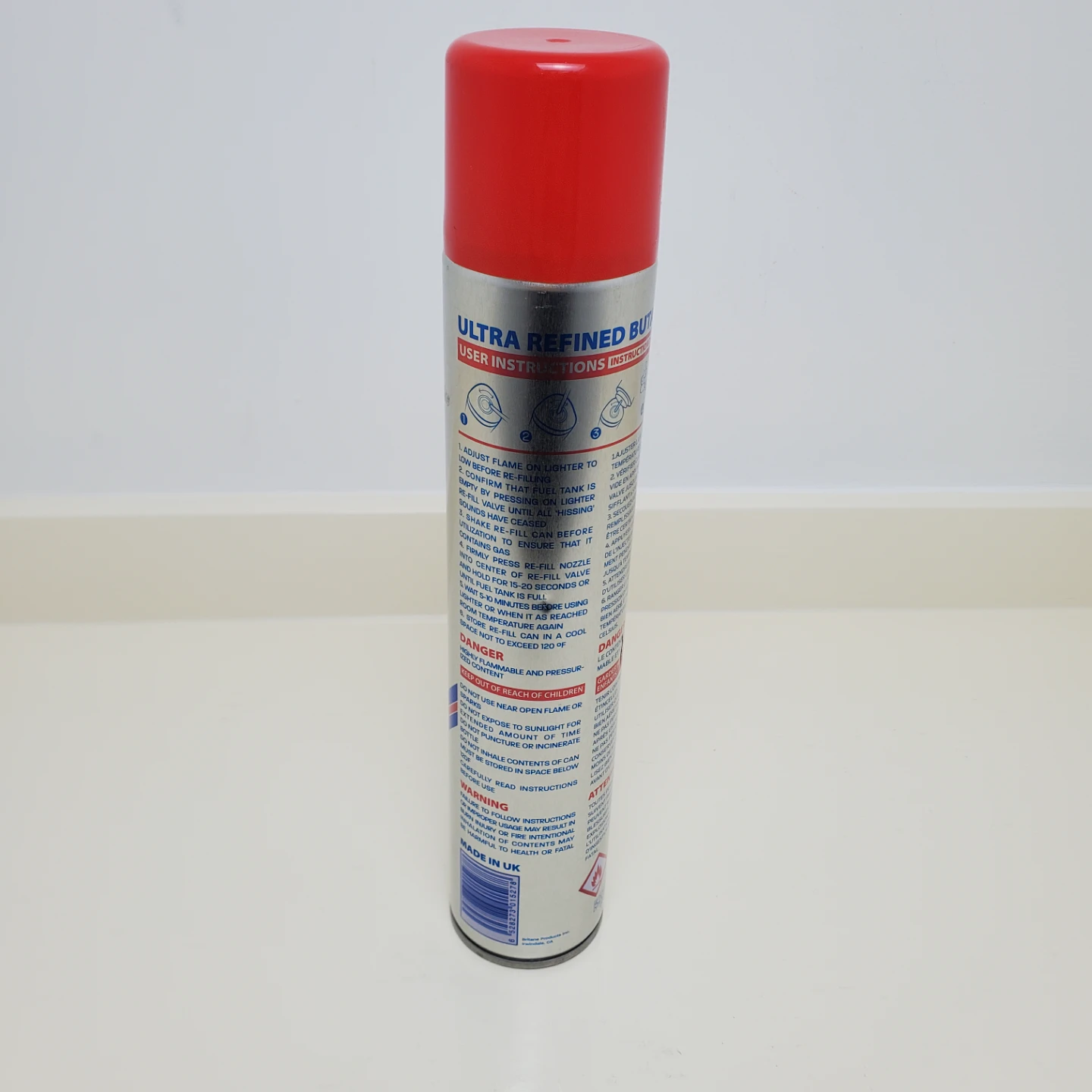 Free used Britane Butane Fuel Canister - photo 3