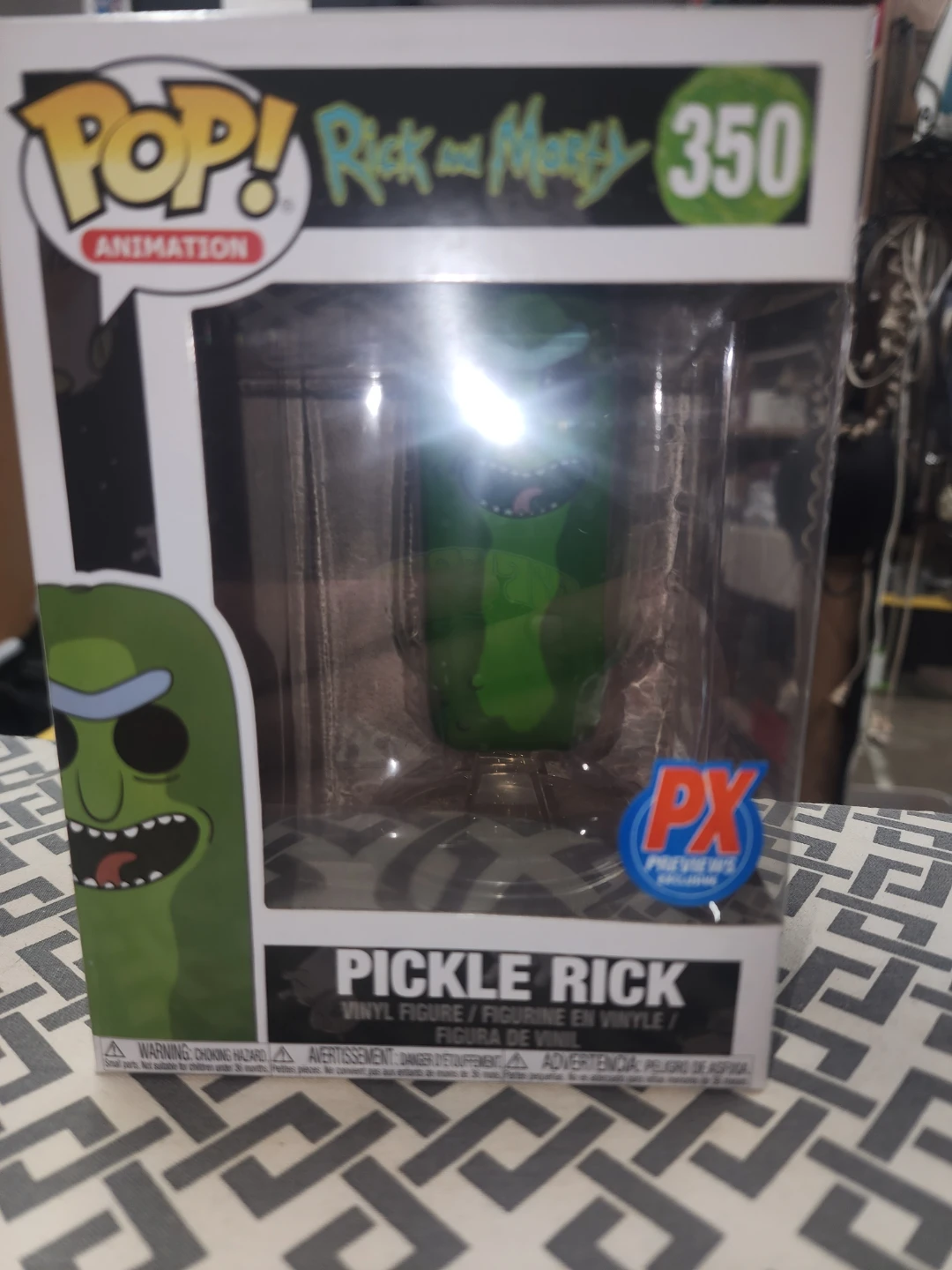 Funko Pop! Rick and Morty Pickle Rick Vinyl Figure 350