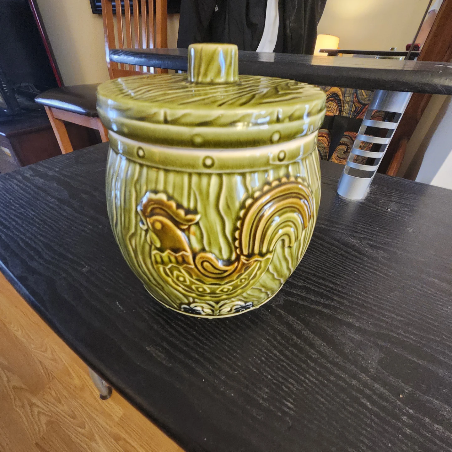 Vintage Rooster Cookie Jar