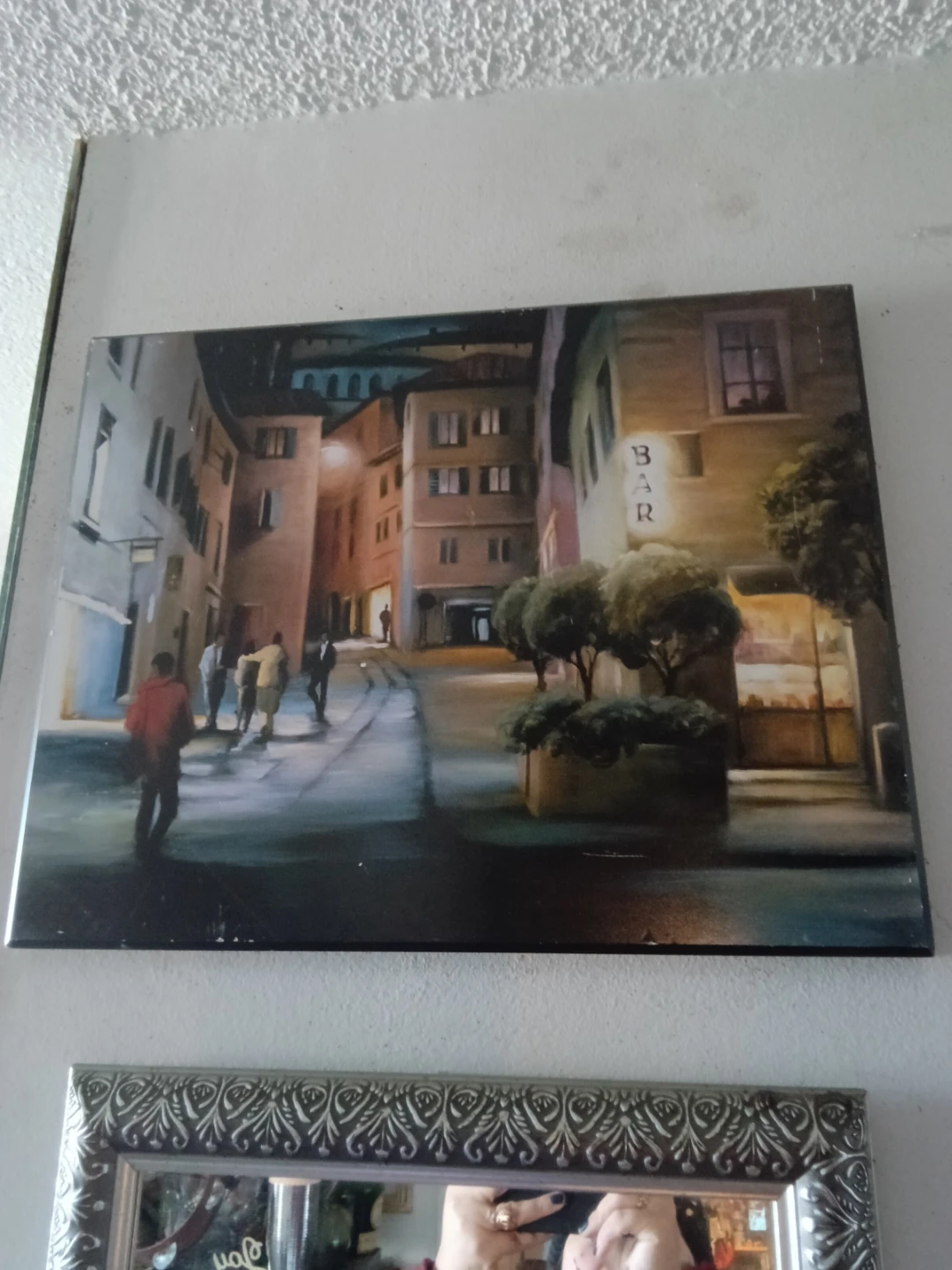 Vintage Street Scene Wall Art