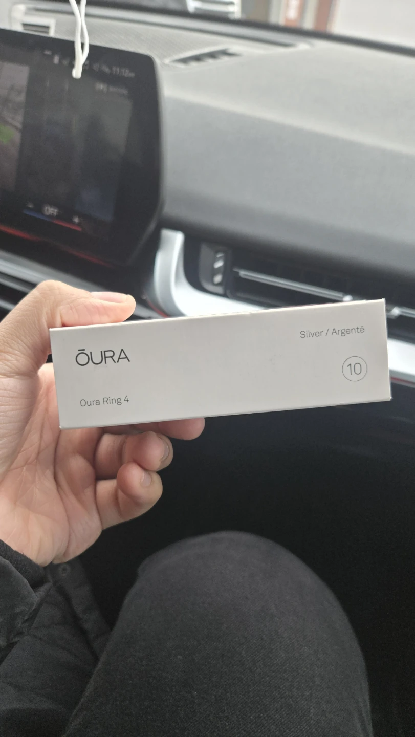 Oura Ring 4 Silver Size 10 (New) - photo 3