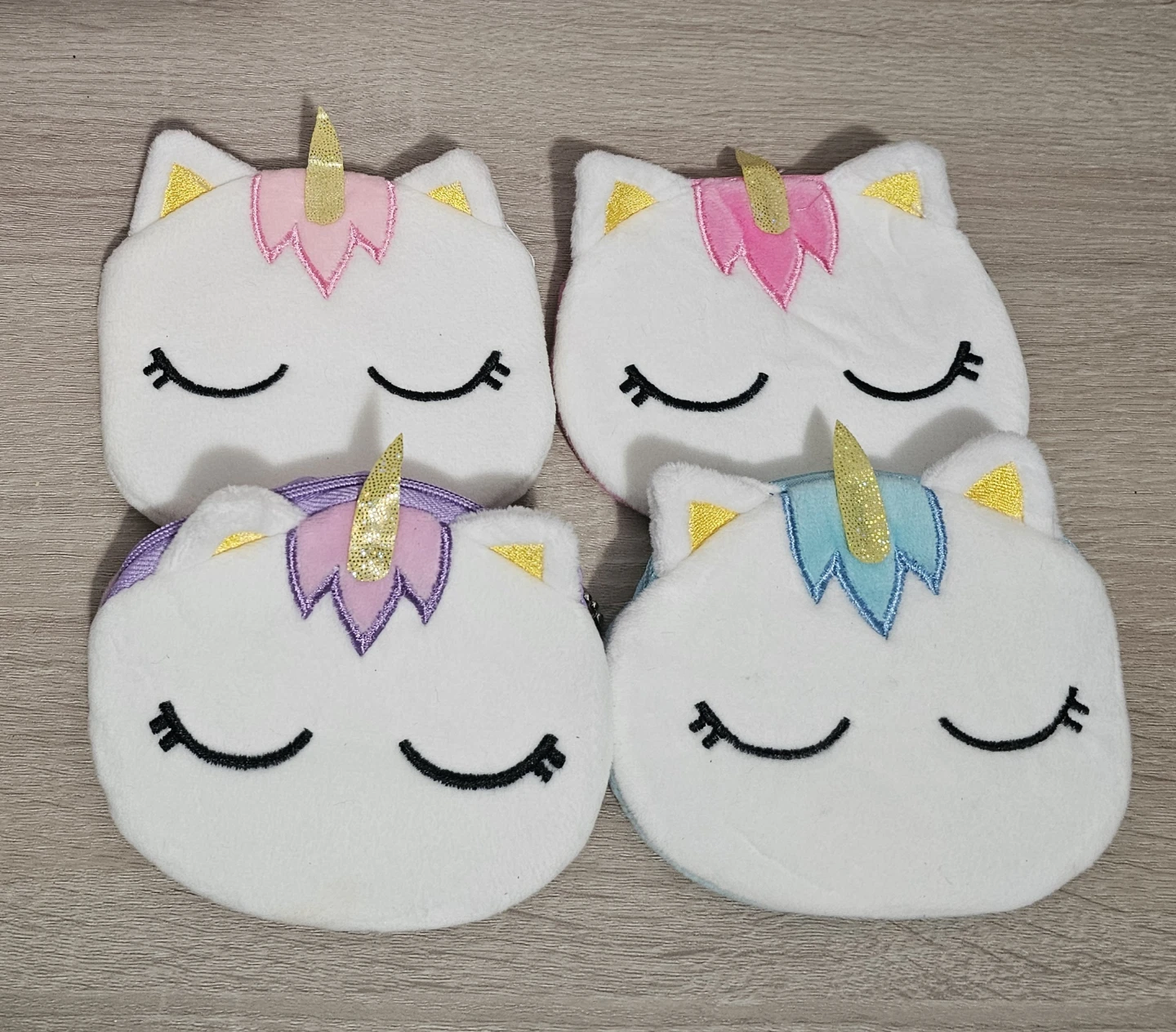 Unicorn Plush Coin Purses - photo 3