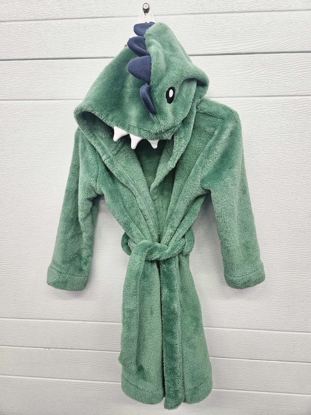 Joe Fresh Toddler Green Dinosaur Robe - Size 3