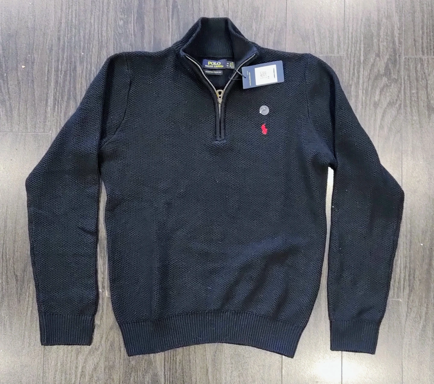 New Polo Ralph Lauren 1/4 Zip Sweater - photo 4