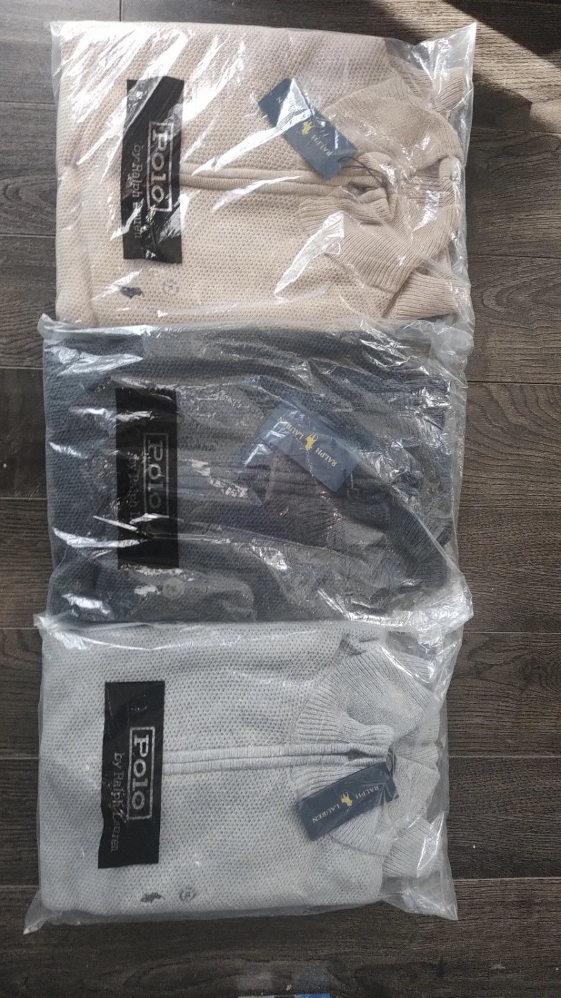 New Polo Ralph Lauren 1/4 Zip Sweater - photo 5