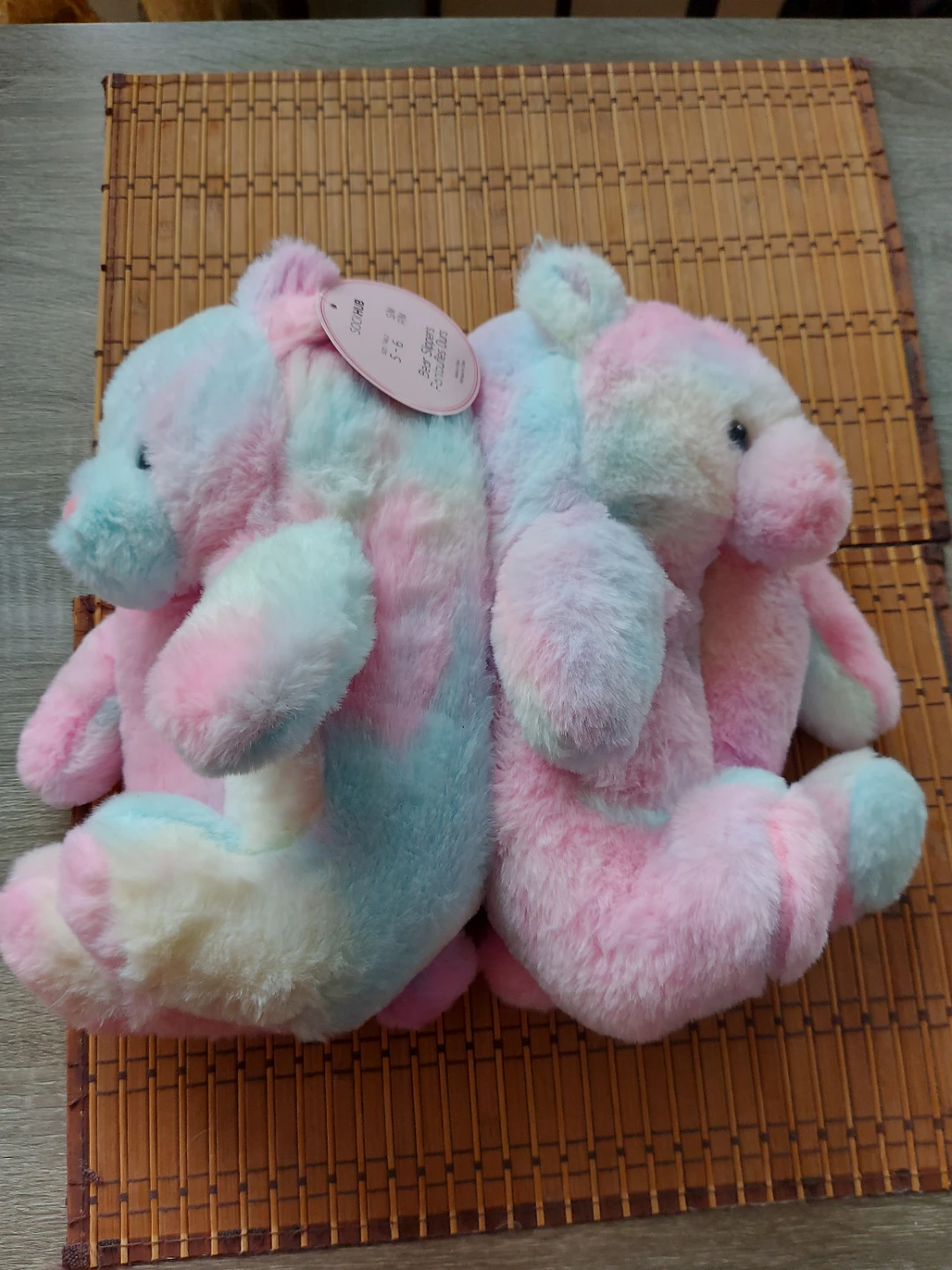 Sockhub Bear Slippers - Size 5-6 (S/M)