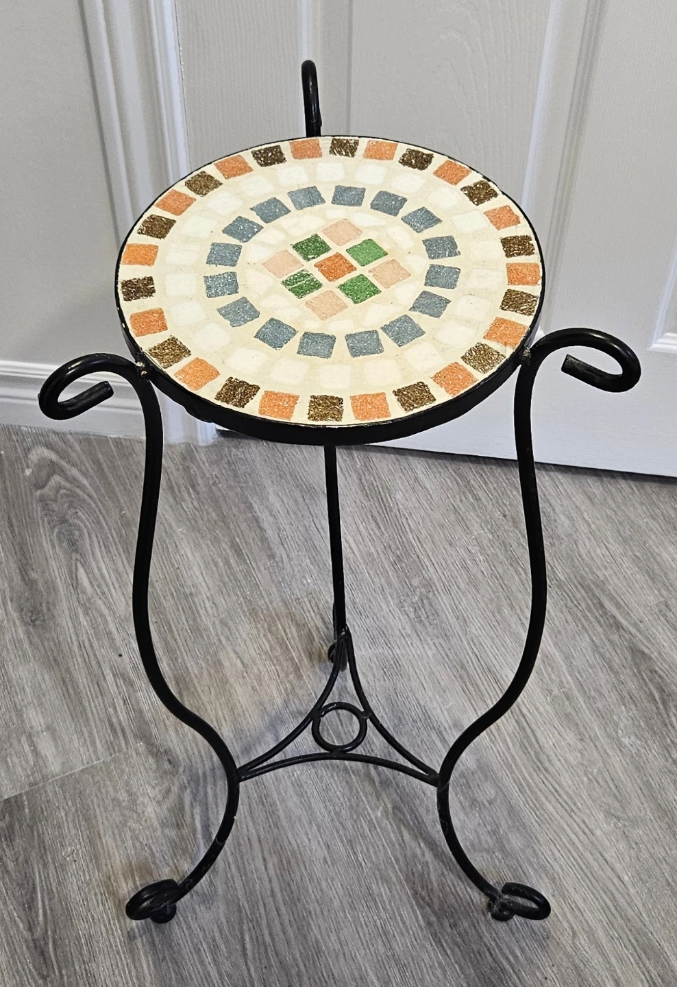 Mosaic Top Plant Stand