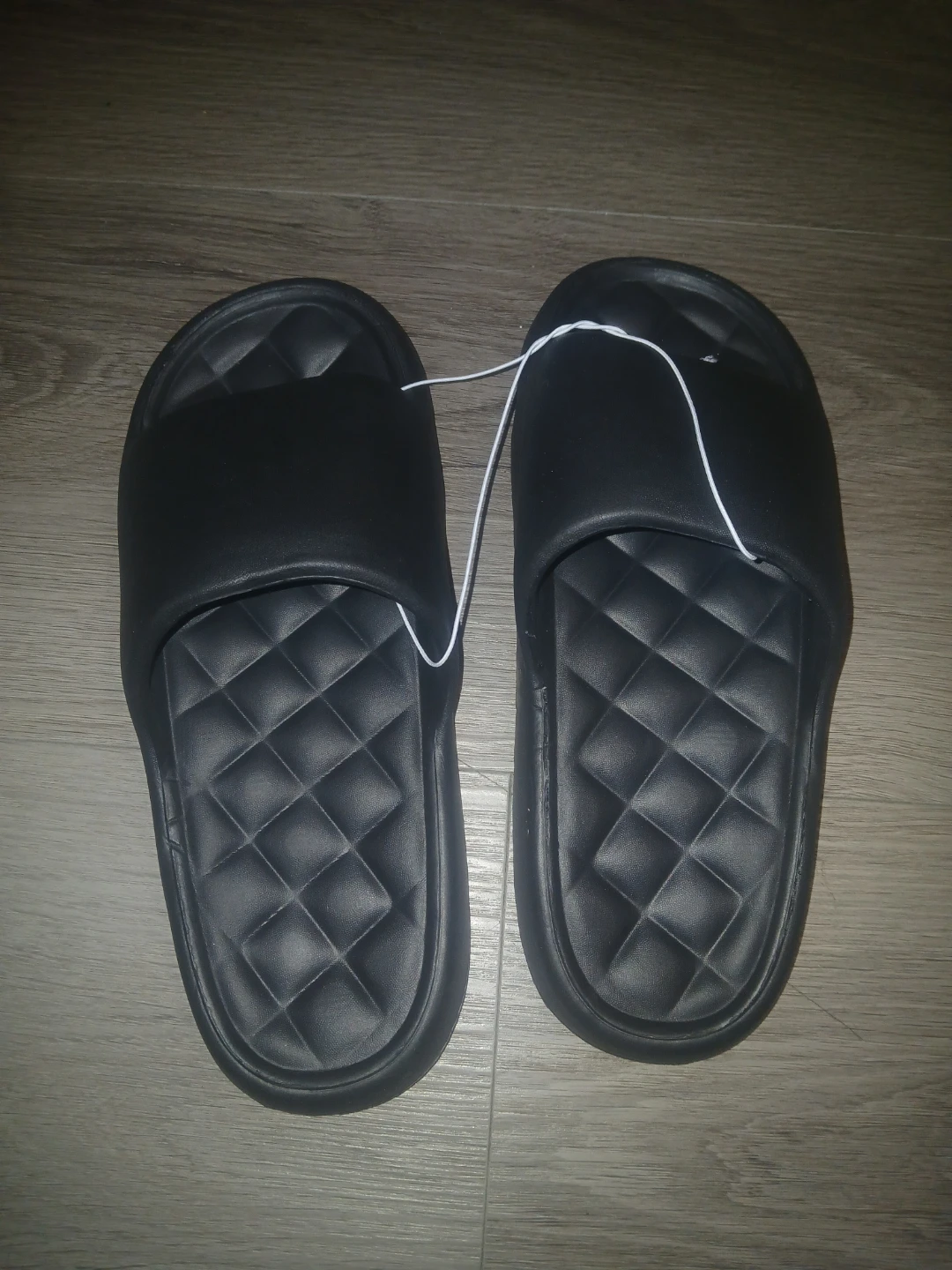 Black Slides Size 42-43 (Men's 8.5-9.5)