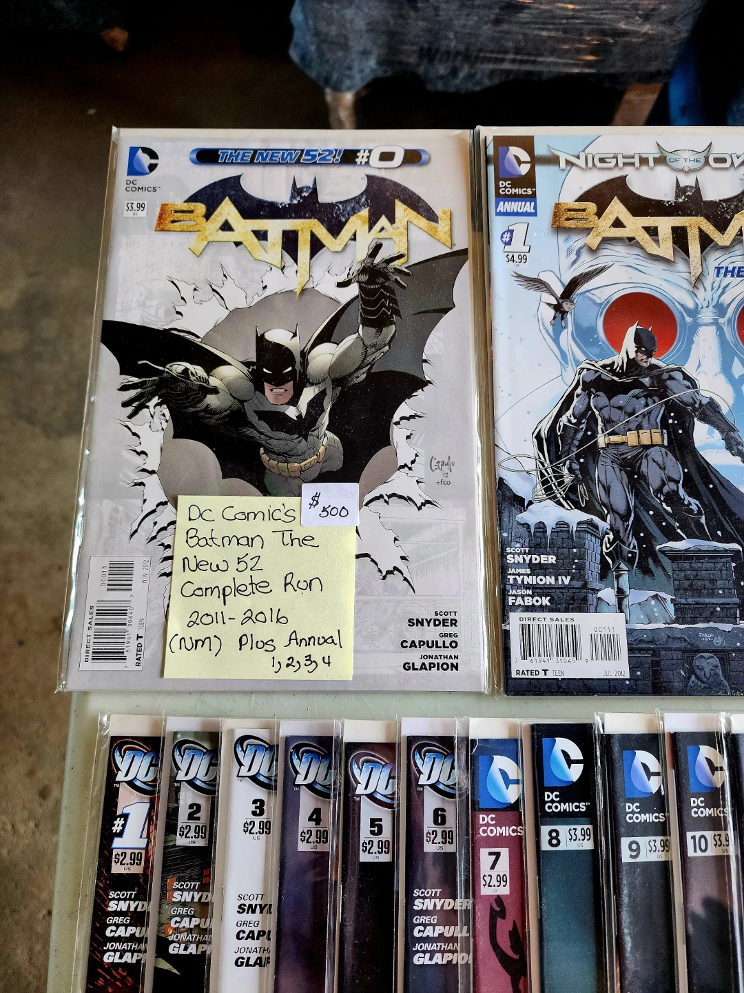 DC Comics Batman The New 52 Complete Run