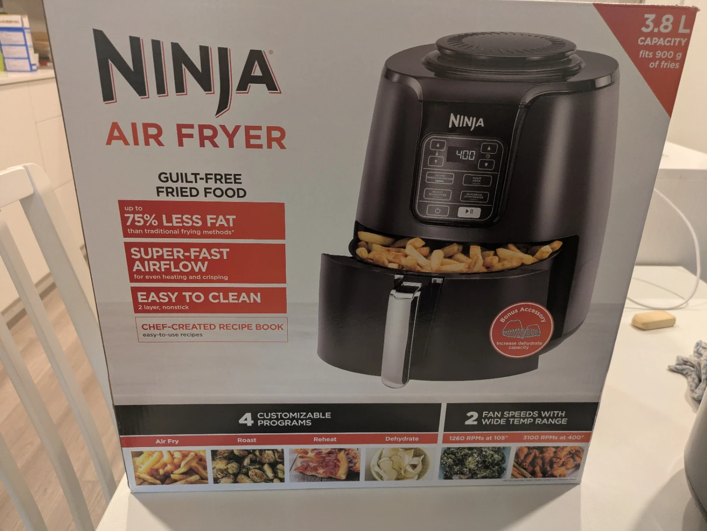 Ninja Air Fryer - 3.8L Capacity