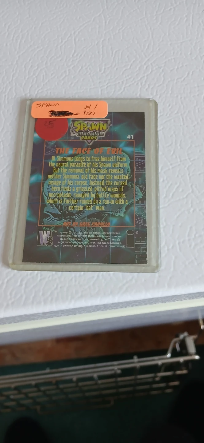 Spawn #1 Chromium Card - photo 2